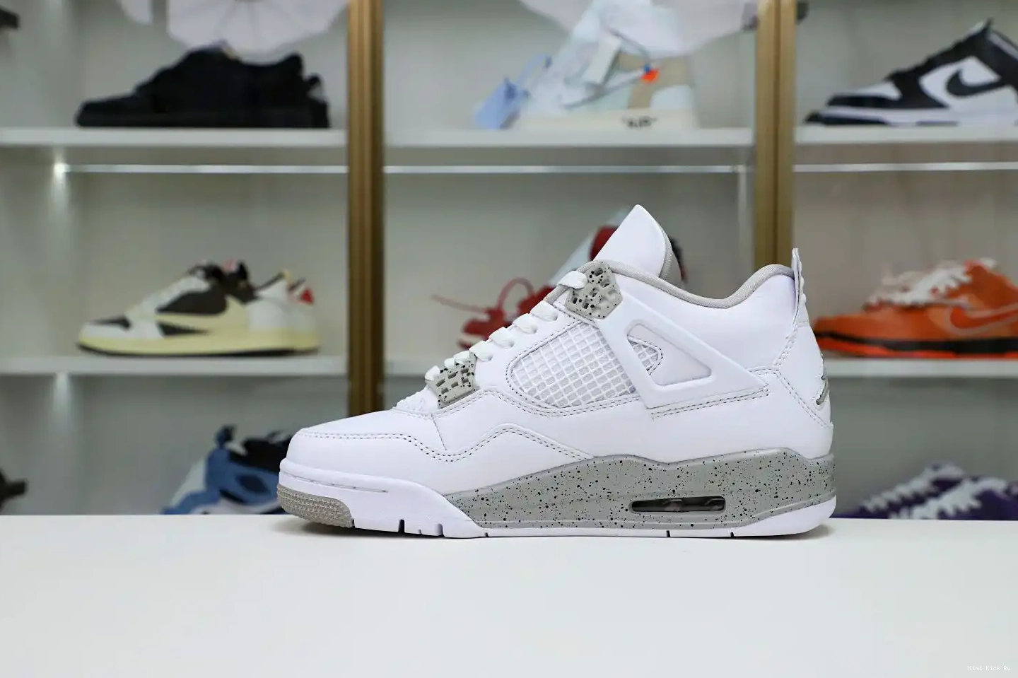 AIR JORDAN 'WHITE 4 OREO' RETRO Kimikick 0720